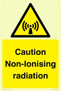 Caution Non-Ionising radiation